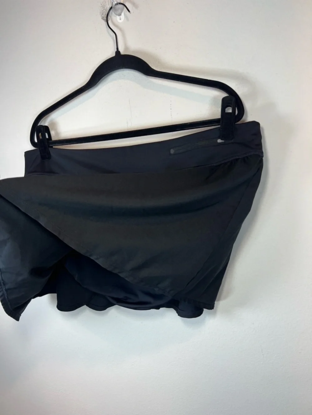 Nike Solid Element Board Skirt Skort Black Activewear Athleisure Zip Pocket  XXL